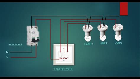 gang switch wiring diagram blissinspire