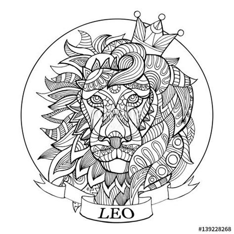 leo pages coloring pages