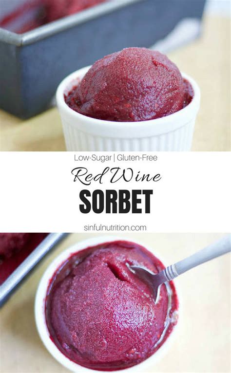 red wine sorbet recipe in 2020 wine sorbet recipe wine desserts