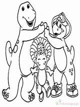 Barney Kolorowanki Mewarnai Dzieci Dinosaur Pulpo Diwarnai sketch template