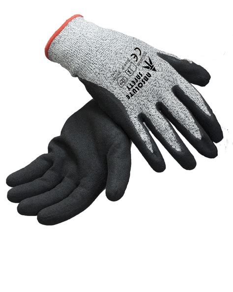 Absolute Safety Oil Grip Glove En388 4343 Cut 3 Hand