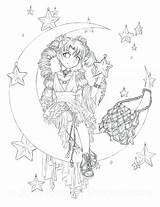 Coloring Pages Anime Adults Manga Japanese Printable Getdrawings Getcolorings Color sketch template