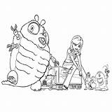 Monsters Aliens Vs Coloring Pages Books sketch template