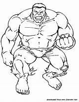 Hulk Colorator sketch template