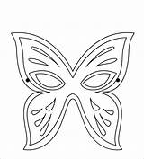 Ausmalbilder Schmetterling Faschingsmaske Maske Fasching Masken Faschingsmasken Vorlage Deavita sketch template
