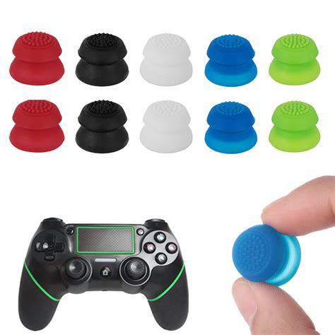 colorful pcs controller joystick analog thumbstick grip silicone cap cover  dualshock