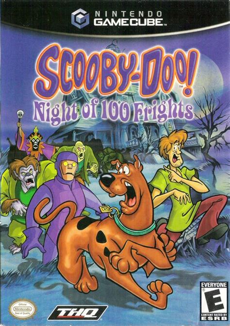 scooby doo night   frights cover  packaging material mobygames