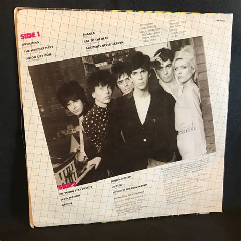 Blondie Eat To The Beat Lp Nm 1979 Original Pressing Picture Sleeve