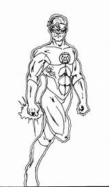 Coloring Pages Lantern Green Superhero Printable Cool sketch template