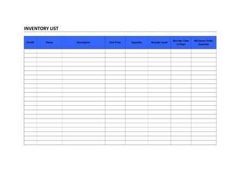 supply inventory spreadsheet template inventory spreadsheet