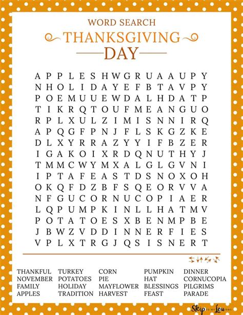 thanksgiving printables skip   lou