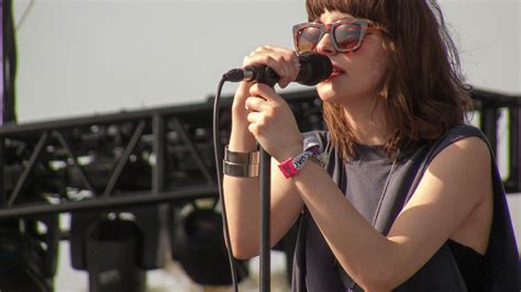 here s chvrches s lauren mayberry performing misery business with
