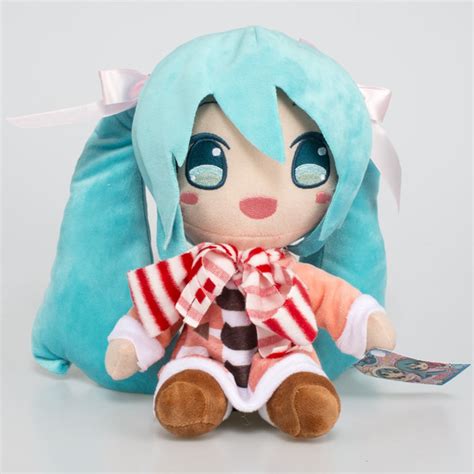 redcherry hatsune miku plush pillow toy anime cartoon soft stuffed plush doll fans gift