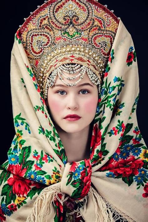 Russian Kokoshnik Made To Order Russian Clothing Russian Dance