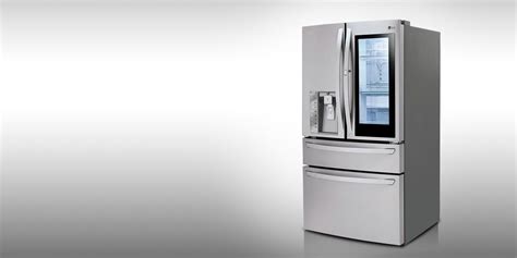 lg lmxs30796s 30 cu ft instaview™ door in door® smart refrigerator