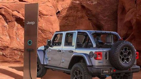 monolith mystery jeep campaign shows   ev charger  wrangler xe