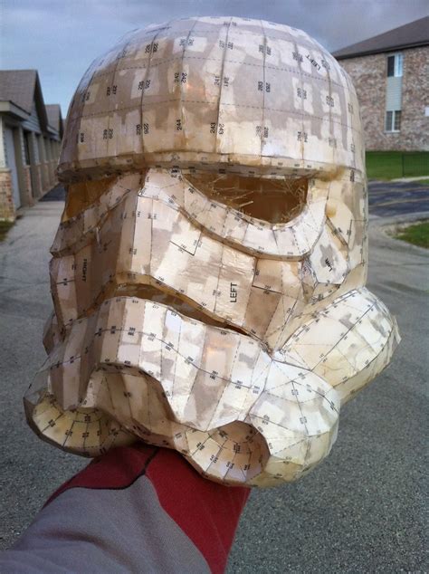 stormtrooper helmet pepakura bannerjuja