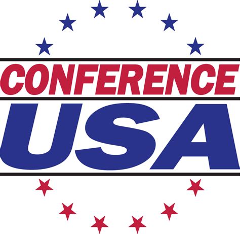 conference usa primary logo ncaa conferences ncaa conf chris creamers sports logos page