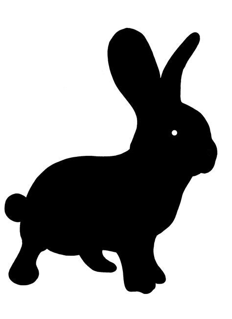bunny silhouette   bunny silhouette png images