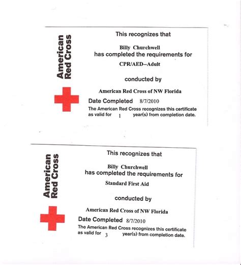 printable hs certification card template   cpr card