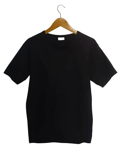 camiseta preta  cabide  png