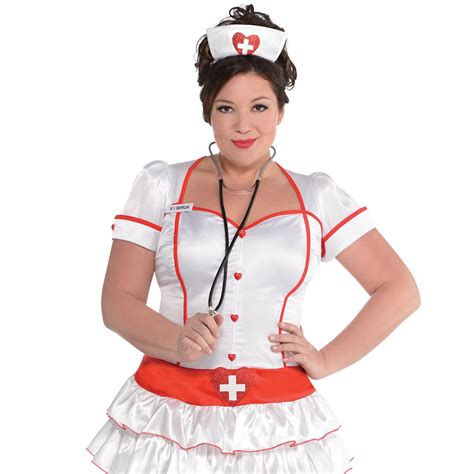 ladies nurse iv sexy white red doctor role play fancy dress costume tutu corset ebay