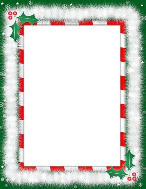 christmas chevron border templates including printable border