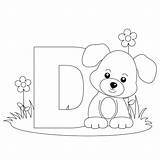 Alphabet Kids Drawing Coloring Pages Printable Letter Abc Getdrawings sketch template