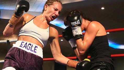 Lauryn Eagle Super Featherweight Australian Boxing Champion With