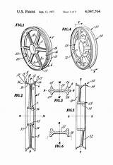 Wheel Patents Patent Motorcycle Drawing sketch template
