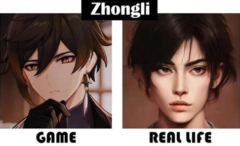 Realistic Genshin Impact Characters How They Look In Real Life Will