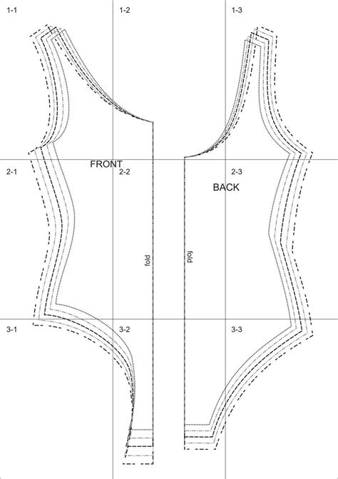 pin  patricia leonard   pattern swimwear pattern  sewing