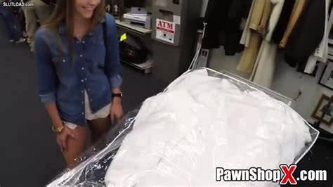 desperate bride sells her dress and ass for quick cash at pawn shop xp14512 hd