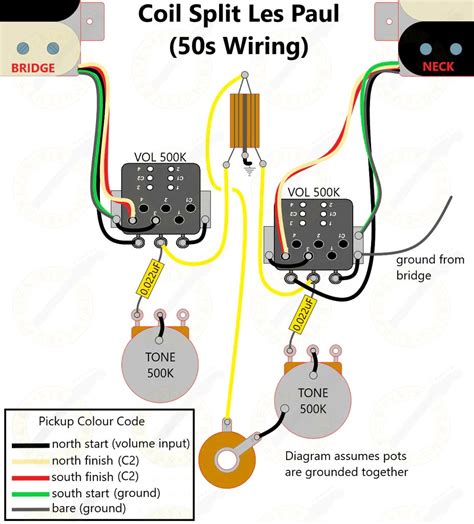 les paul single coil wiring diagram shez