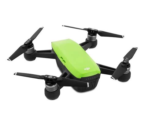 buy dji spark drone fly  combo meadow green