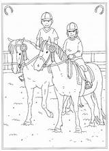 Ausmalbilder Pferde Manege Reiterin Paarden Paard Reiterhof Bibi Reitschule Lassie Tina Malvorlagen Animaatjes Coloriage Springen Schleich Ausdrucken Bild Paardrijden Chevaux sketch template