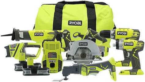 Buy Ryobi P884 18 Volt One Lithium Ion Combo Kit 6 Tools Online In