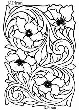 Tooling Carving Tooled Sheridan Flores Punzieren Drawings Working Samb Dremel Leder Repujado sketch template