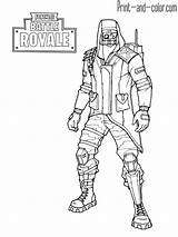 Fortnite Coloring Pages Color Print Skin Battle Printable Royale Kids Books Archetype Sheets Coloriage Outfit Fortnight Leader Team Väritystehtäviä Boys sketch template