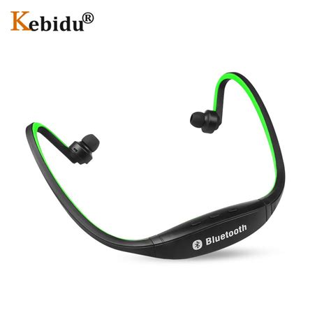 sport nekband oortelefoon draadloze bluetooth running headset met microfoon handsfree stereo