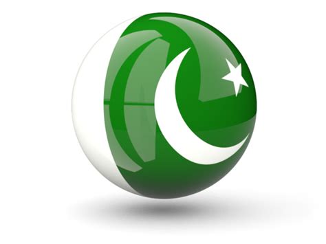 Sphere Icon Illustration Of Flag Of Pakistan