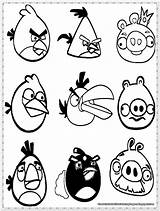 Angry Birds Coloring Pages Wars Star Printable Kids Related Post sketch template