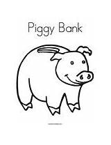 Coloring Piggy Bank Money Worksheet Pink Pages Save Ways Pig Dollar Sign Color Print Noodle Twisty Twistynoodle Printable Built California sketch template