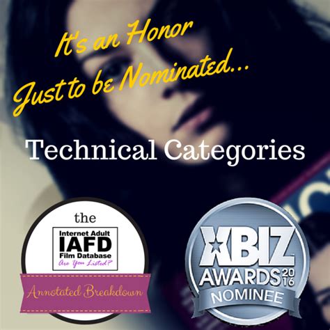 xbiz awards nominations 2016 best technical categories