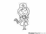 Krankenschwester Berufe Ausmalen Malvorlage Titel sketch template