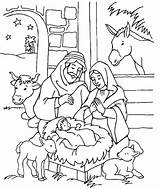 Nativity Presepe Colorare Disegni Sauvage27 Manger Nacimiento Baby Birth Toddler Colorat Nasterea sketch template