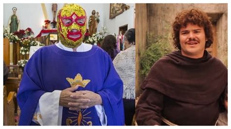 meet  real life priest  inspired  film nacho libre pulso