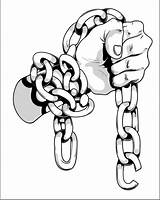 Chains Broken Hand Drawing Chain Getdrawings Slavery Deviantart Clipartmag sketch template