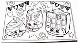 Num Noms Drawing Coloring Shopkins Pages Waffle Nom Color Mary Paintingvalley sketch template