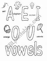 Vowels Worksheet Preview Worksheets sketch template